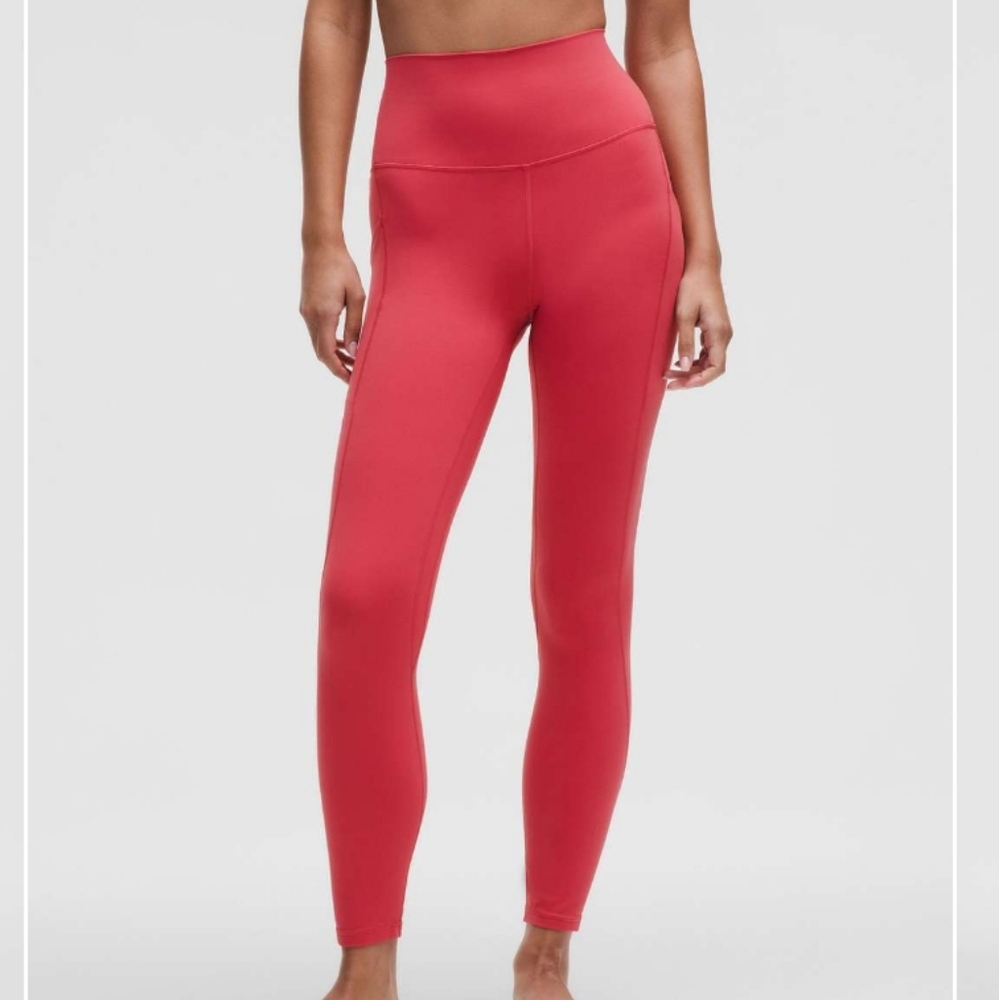 Lululemon Align HR Pant 25" *Pockets In Desert Red NWT - Picture 2 of 8